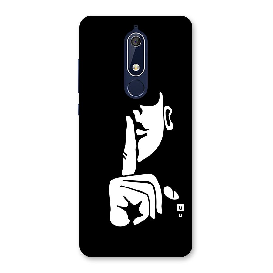 Shhh Art Back Case for Nokia 5.1