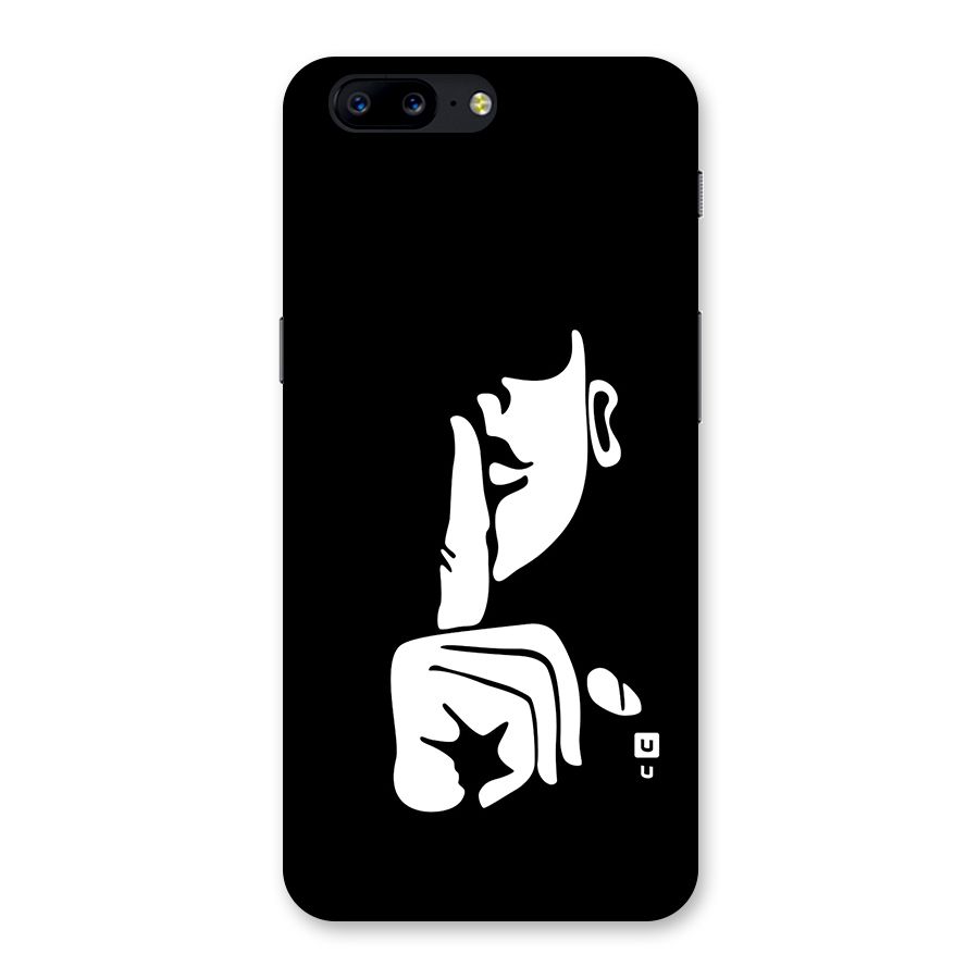 Shhh Art Back Case for OnePlus 5