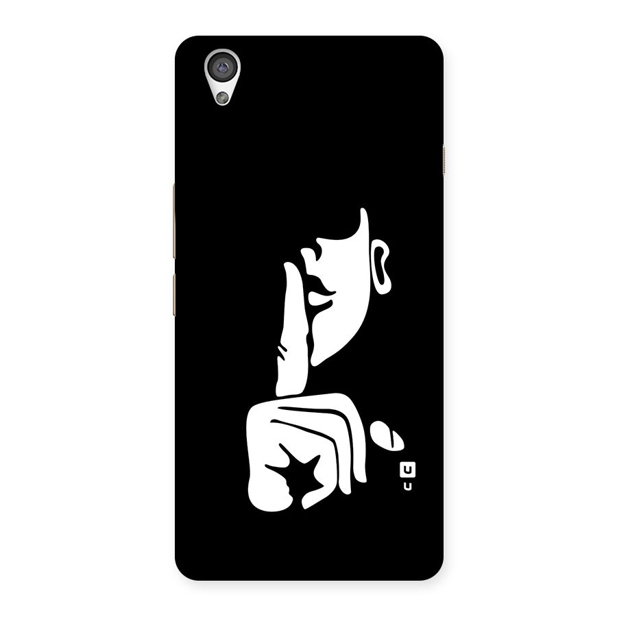 Shhh Art Back Case for OnePlus X