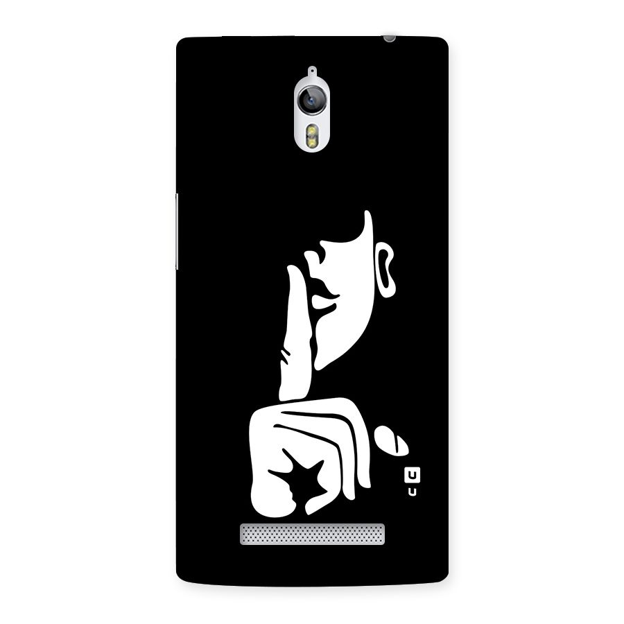 Shhh Art Back Case for Oppo Find 7