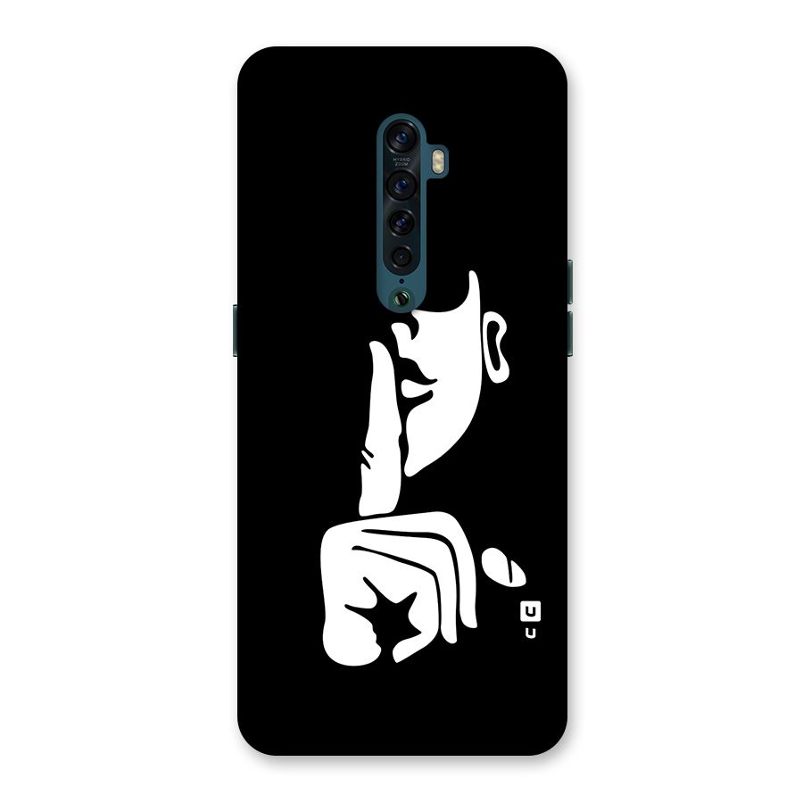 Shhh Art Back Case for Oppo Reno2