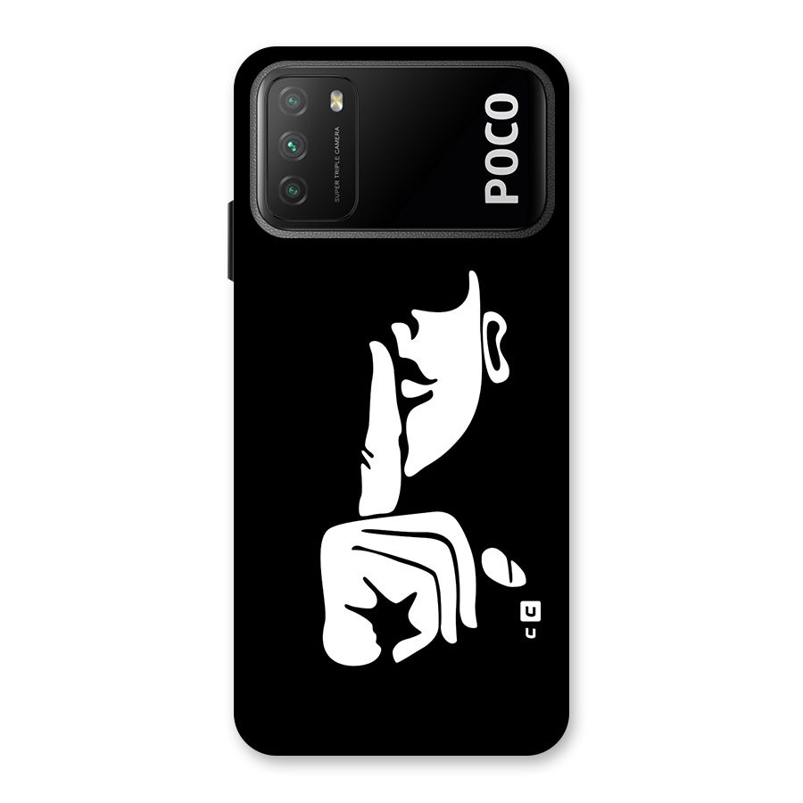Shhh Art Back Case for Poco M3
