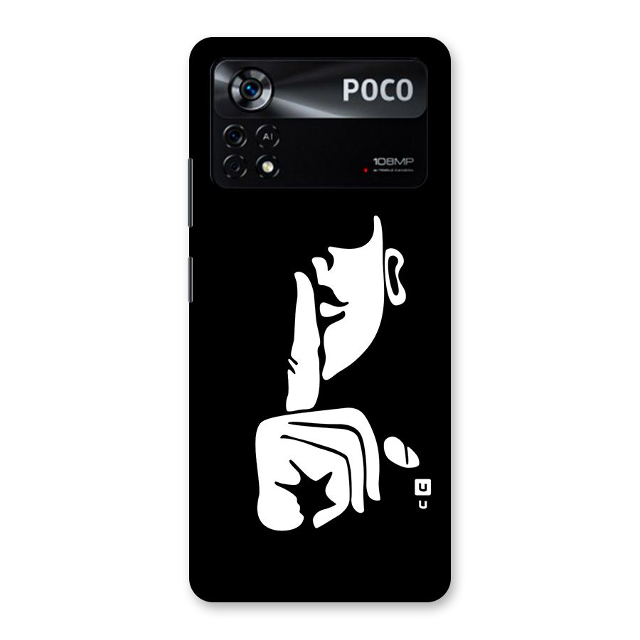 Shhh Art Back Case for Poco X4 Pro 5G