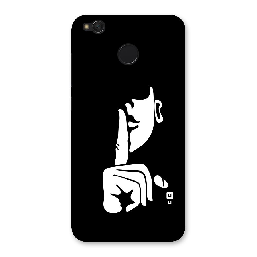 Shhh Art Back Case for Redmi 4