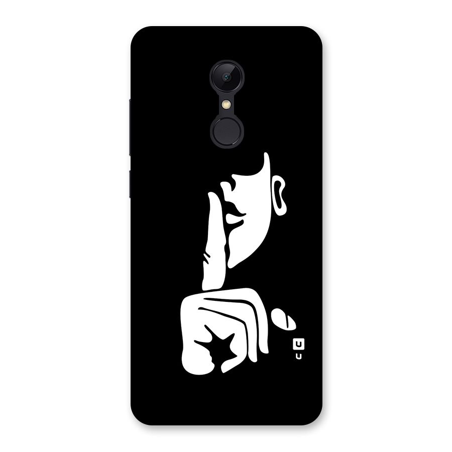 Shhh Art Back Case for Redmi 5