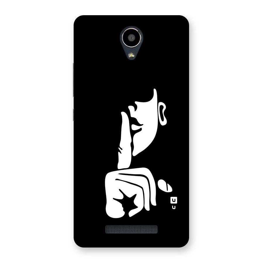 Shhh Art Back Case for Redmi Note 2