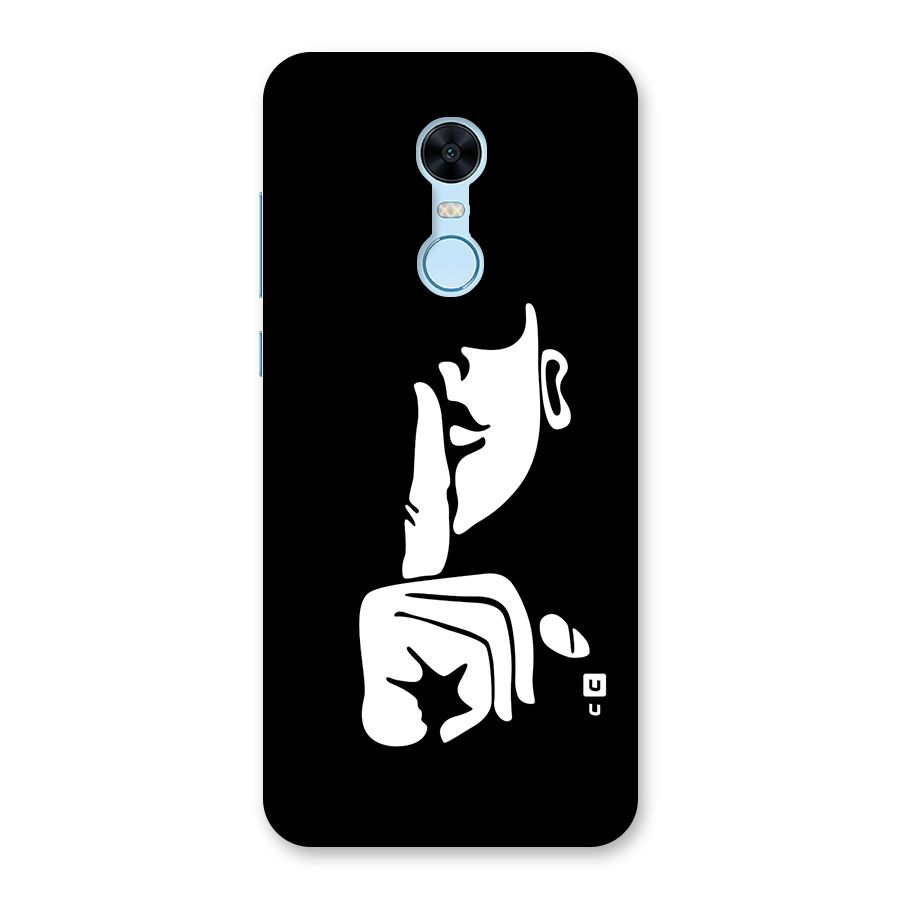 Shhh Art Back Case for Redmi Note 5