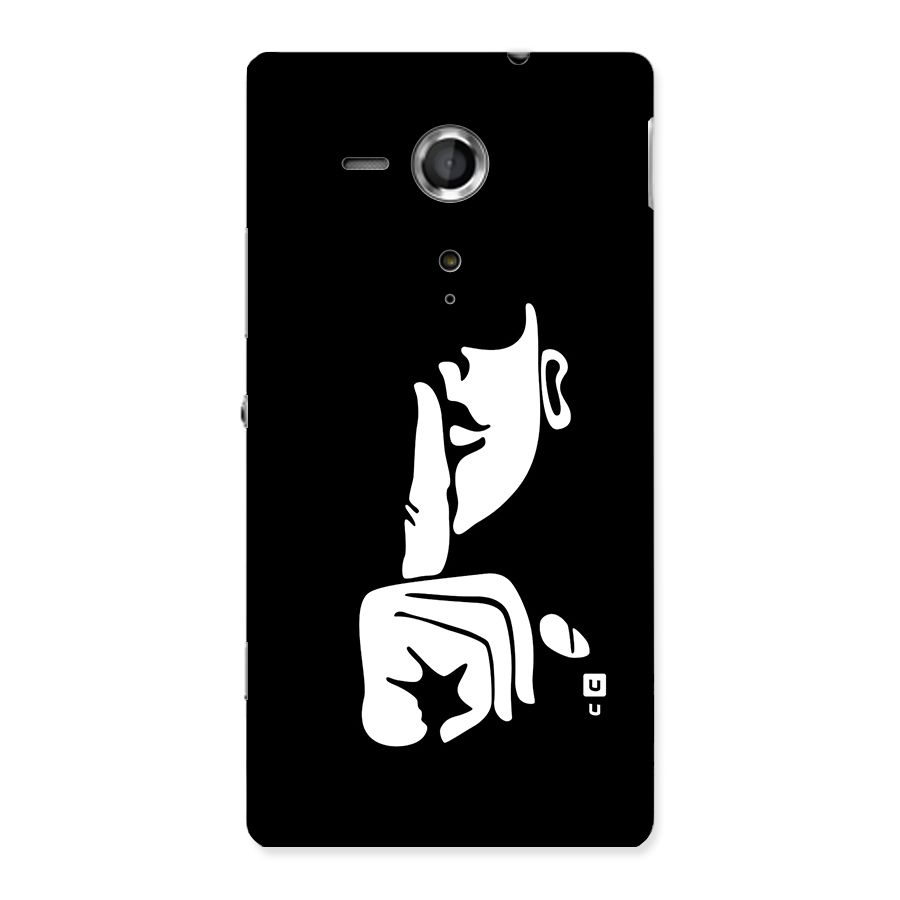 Shhh Art Back Case for Xperia Sp