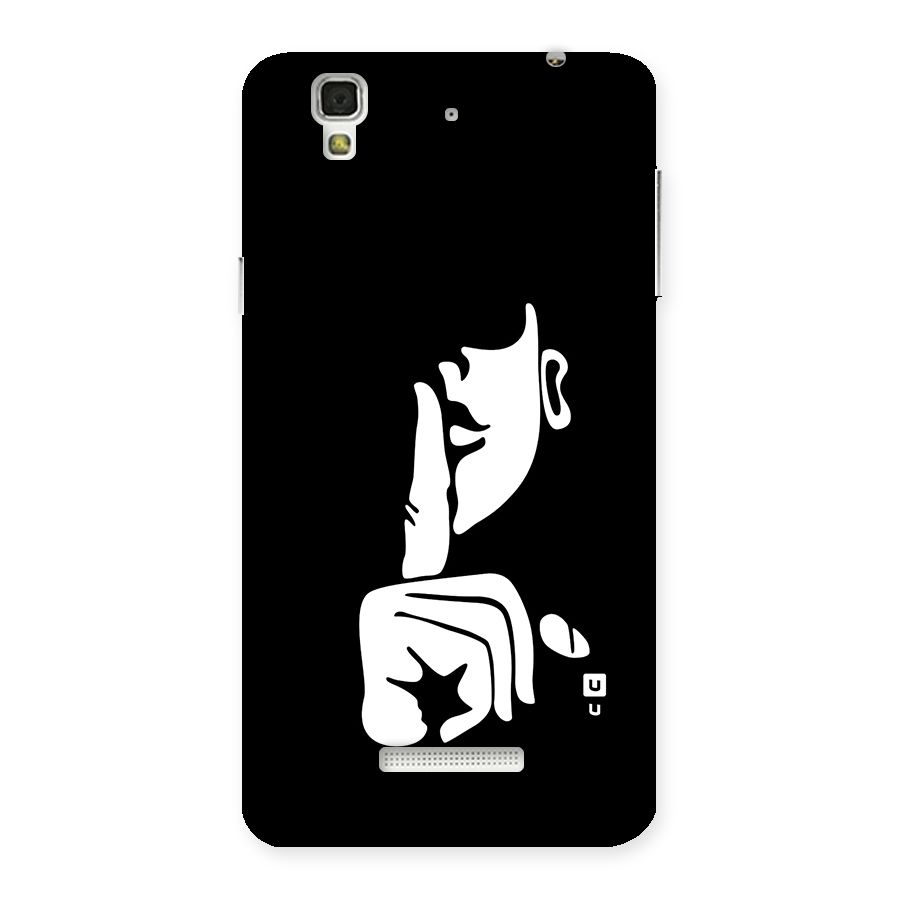 Shhh Art Back Case for YU Yureka Plus