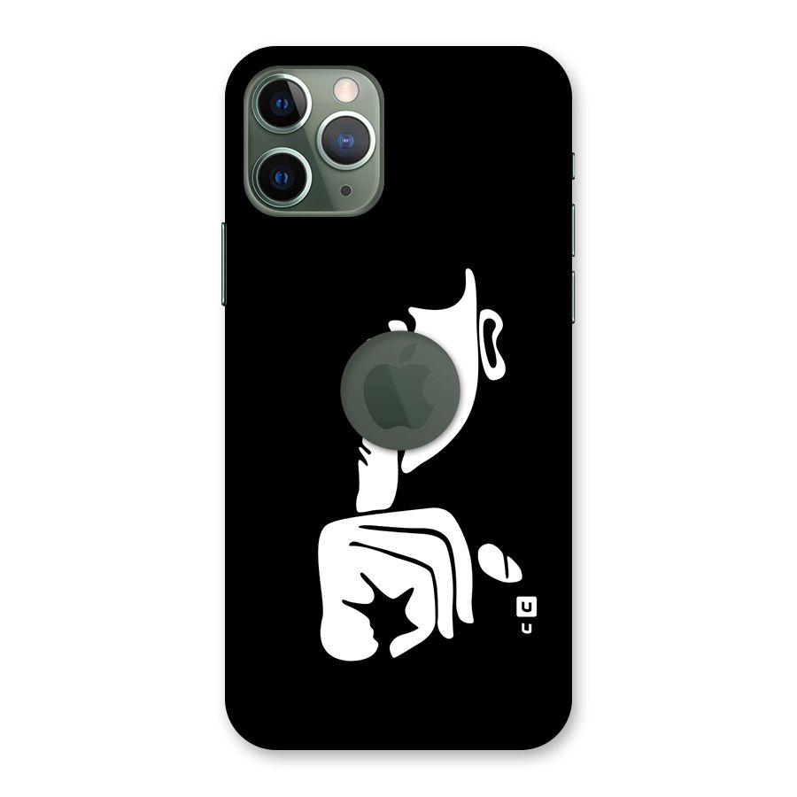 Shhh Art Back Case for iPhone 11 Pro Logo  Cut