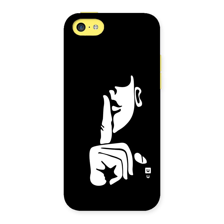Shhh Art Back Case for iPhone 5C