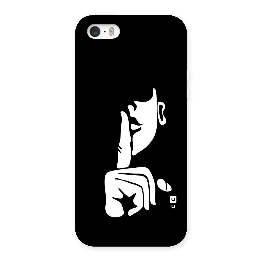 Shhh Art Back Case for iPhone SE 2016