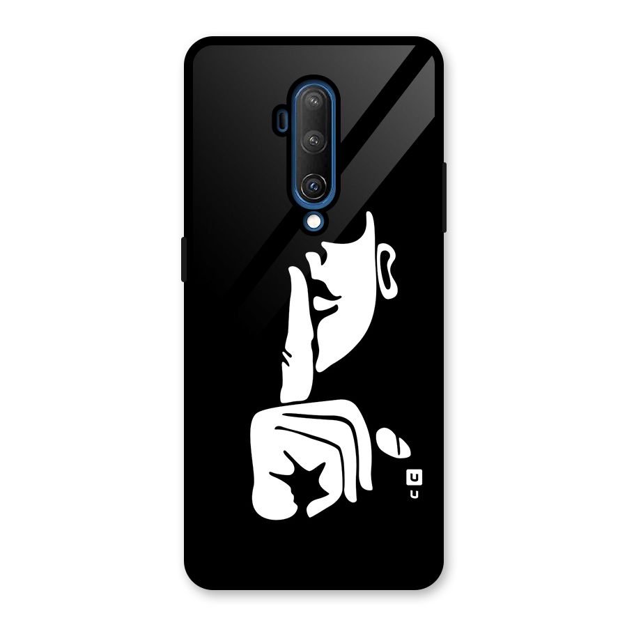 Shhh Art Glass Back Case for OnePlus 7T Pro