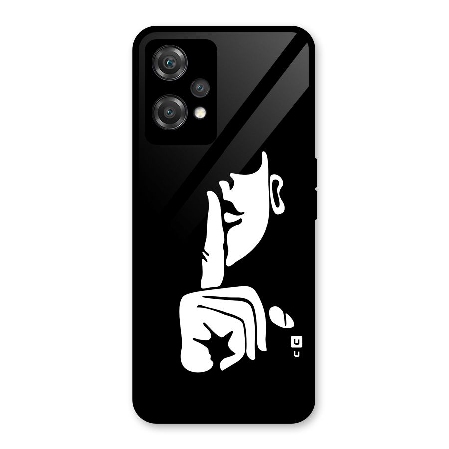 Shhh Art Glass Back Case for OnePlus Nord CE 2 Lite 5G