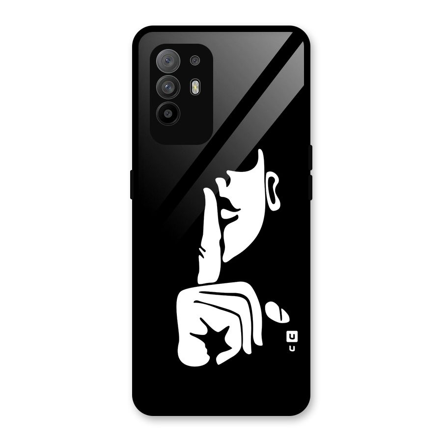 Shhh Art Glass Back Case for Oppo F19 Pro Plus 5G