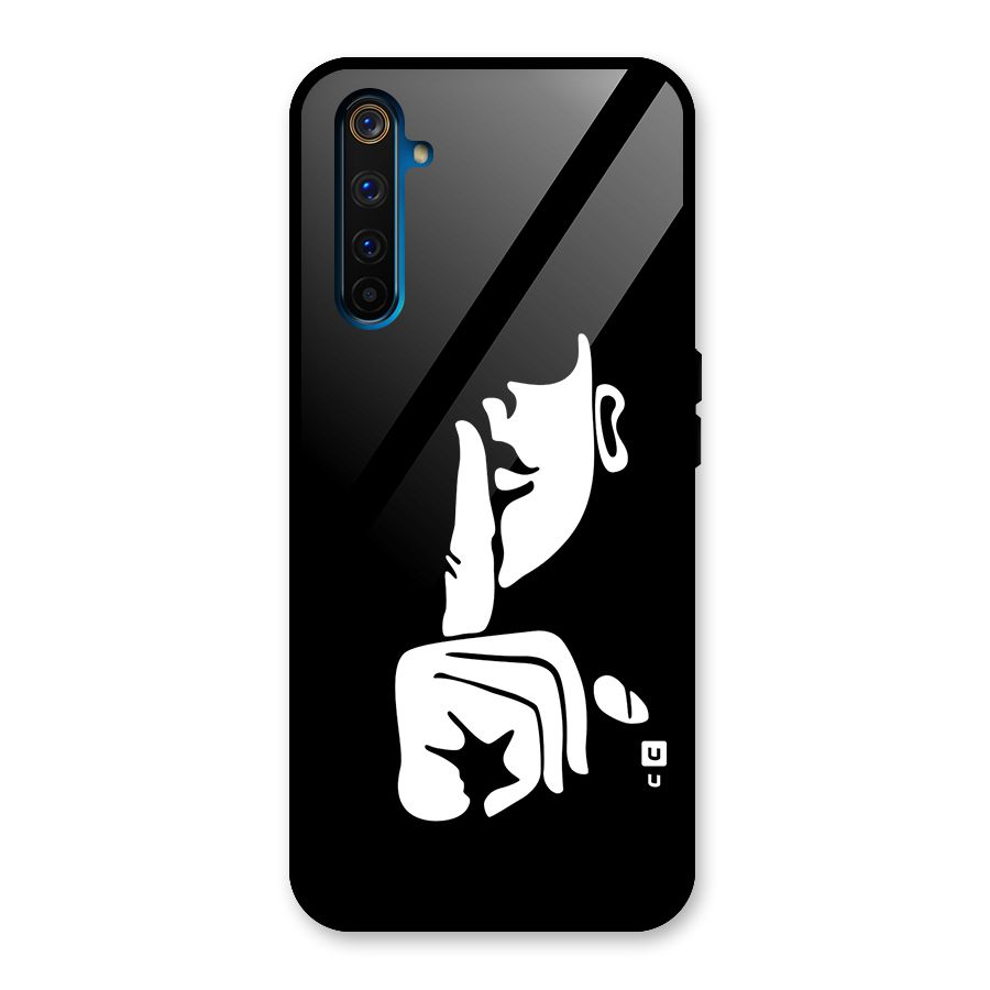 Shhh Art Glass Back Case for Realme 6 Pro