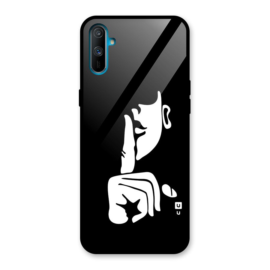 Shhh Art Glass Back Case for Realme C3