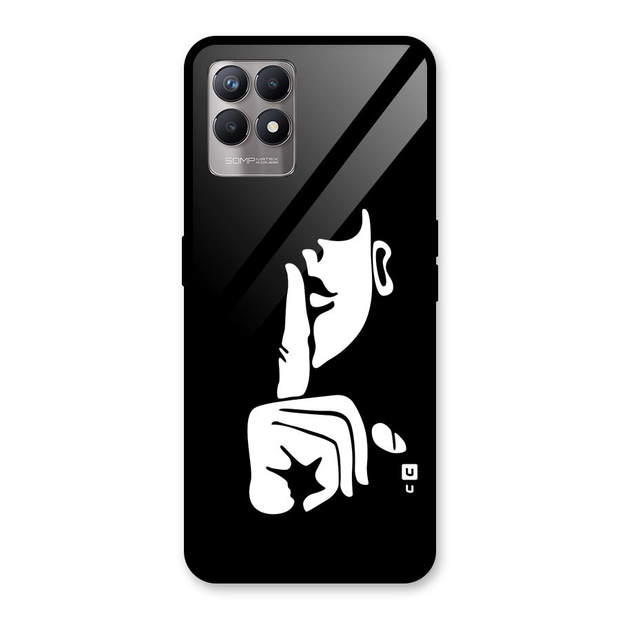 Shhh Art Glass Back Case for Realme Narzo 50