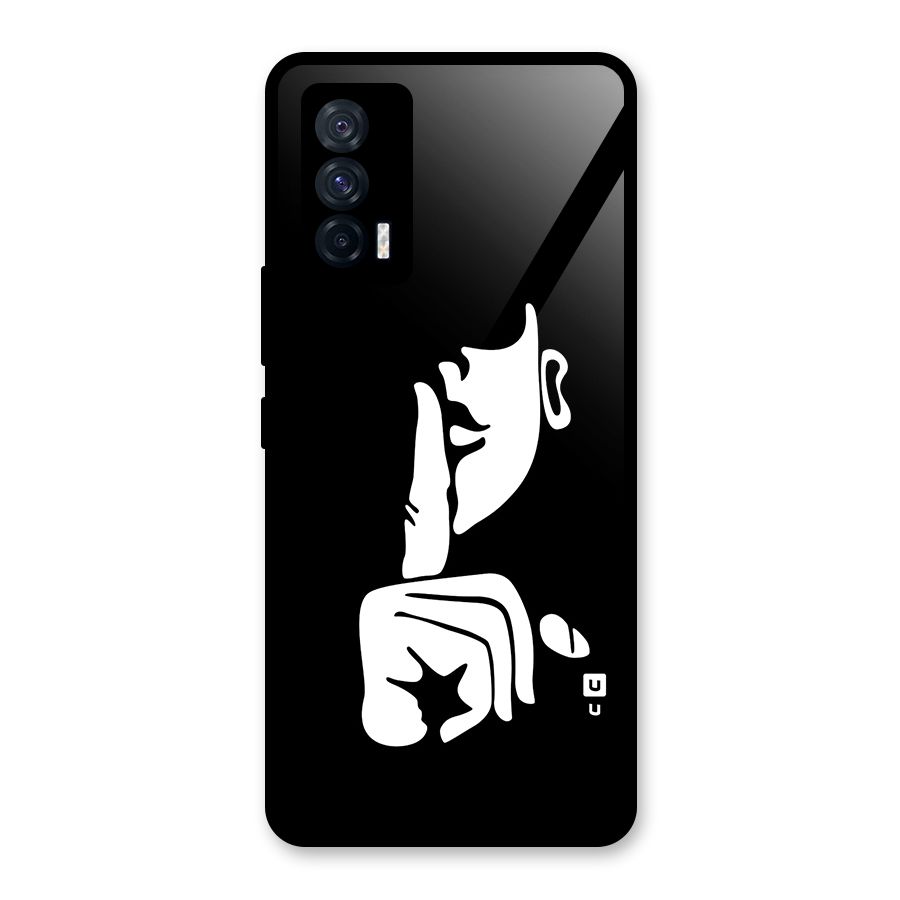 Shhh Art Glass Back Case for Vivo iQOO 7 5G