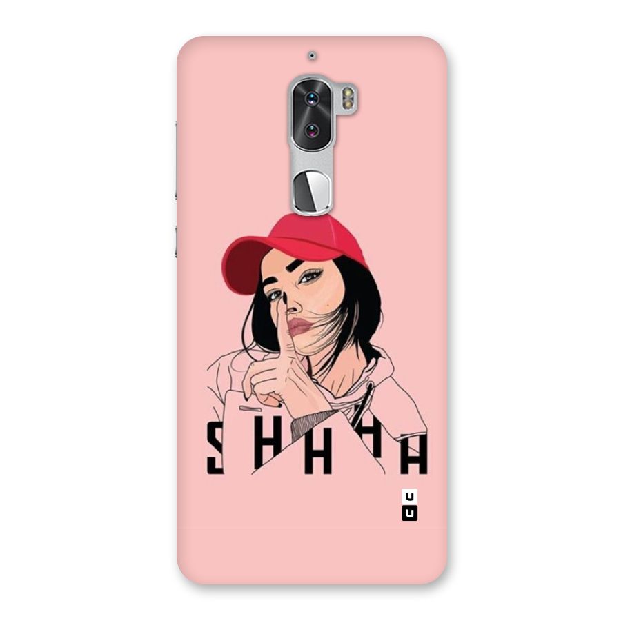 Shhhh Girl Back Case for Coolpad Cool 1