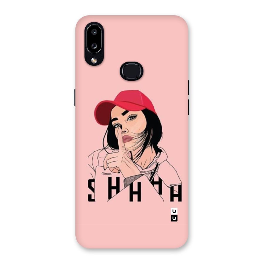 Shhhh Girl Back Case for Galaxy A10s
