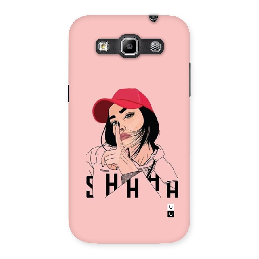 Shhhh Girl Back Case for Galaxy Grand Quattro