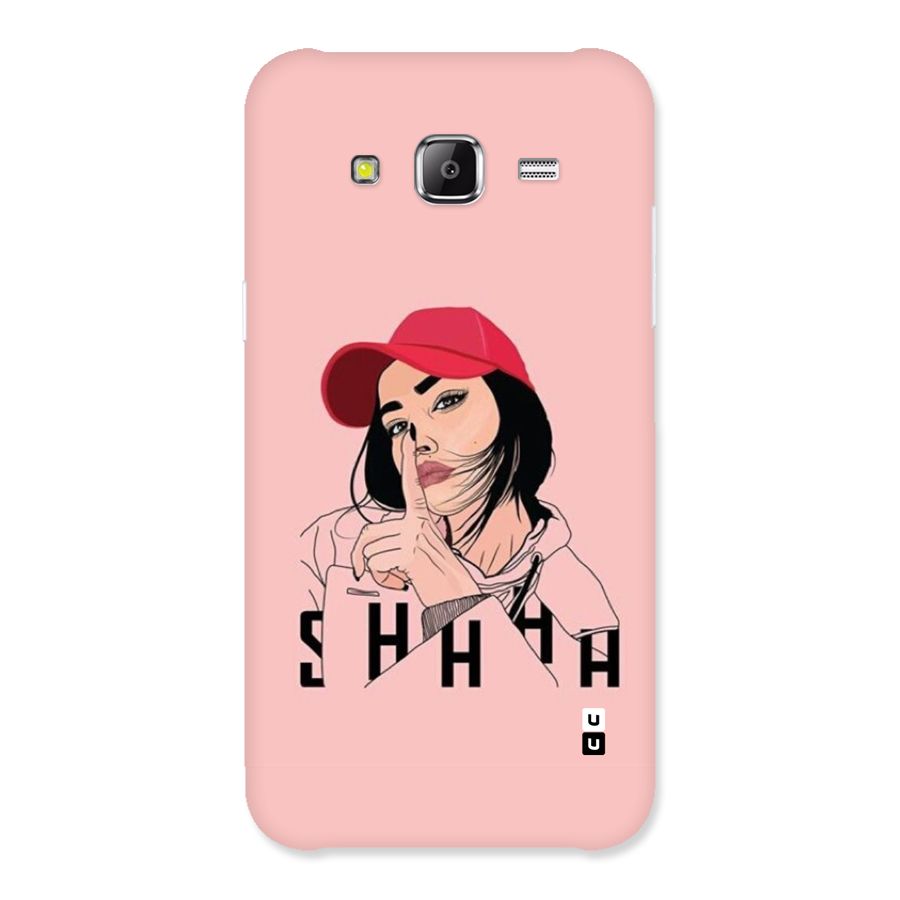 Shhhh Girl Back Case for Galaxy J2 Prime