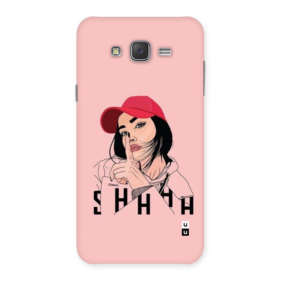 Shhhh Girl Back Case for Galaxy J7