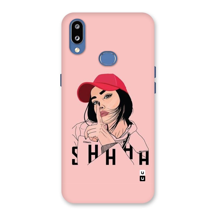 Shhhh Girl Back Case for Galaxy M01s