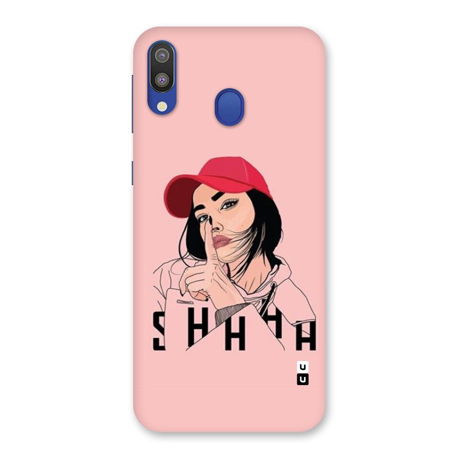 Shhhh Girl Back Case for Galaxy M20
