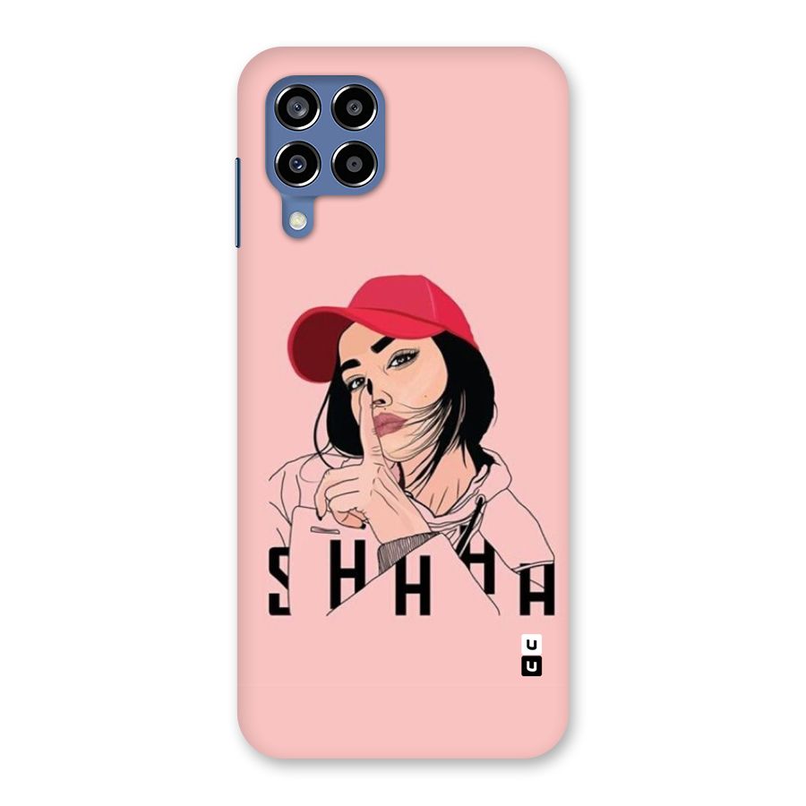 Shhhh Girl Back Case for Galaxy M53 5G