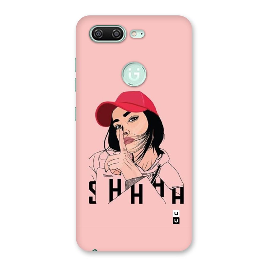 Shhhh Girl Back Case for Gionee S10