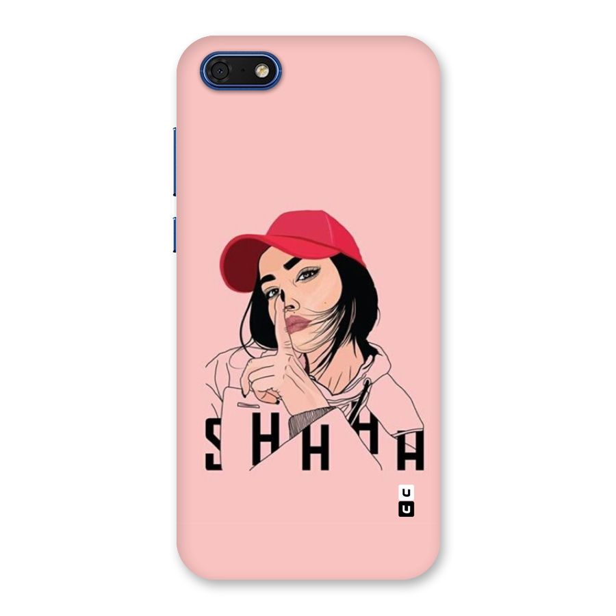 Shhhh Girl Back Case for Honor 7s
