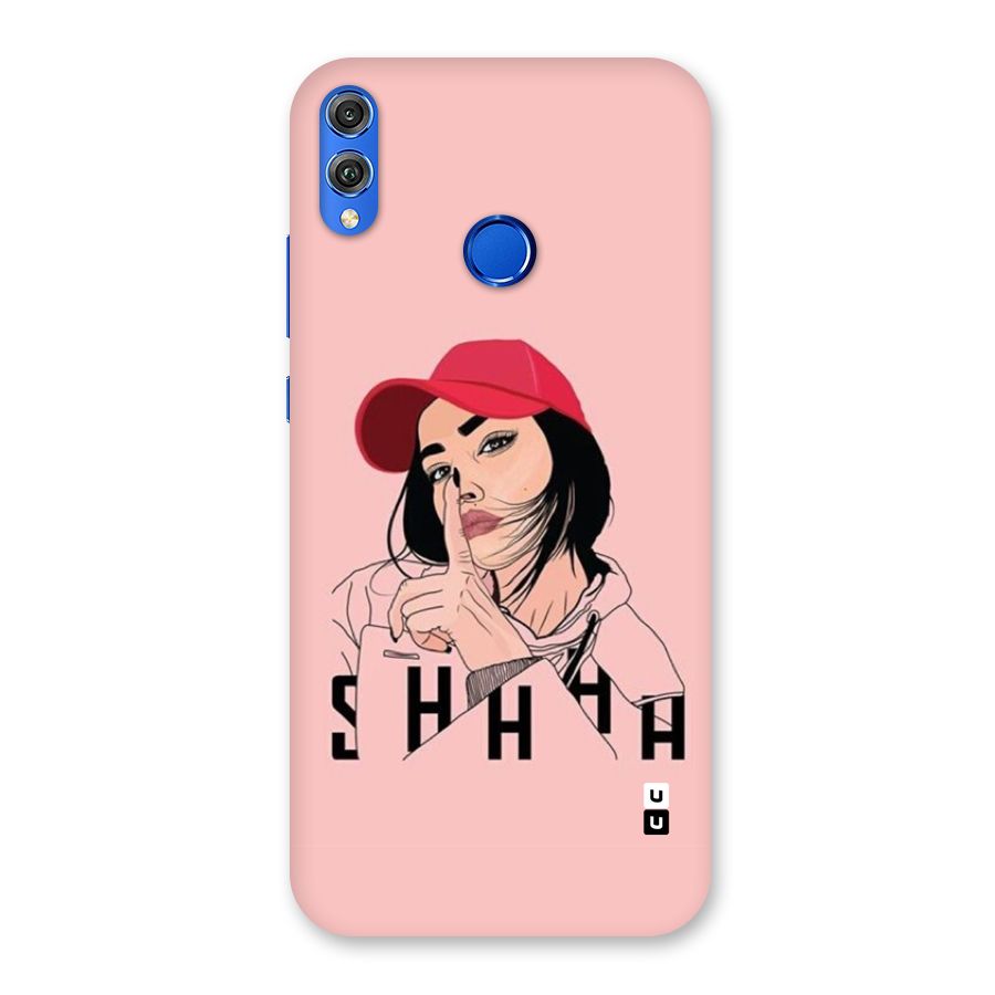 Shhhh Girl Back Case for Honor 8X
