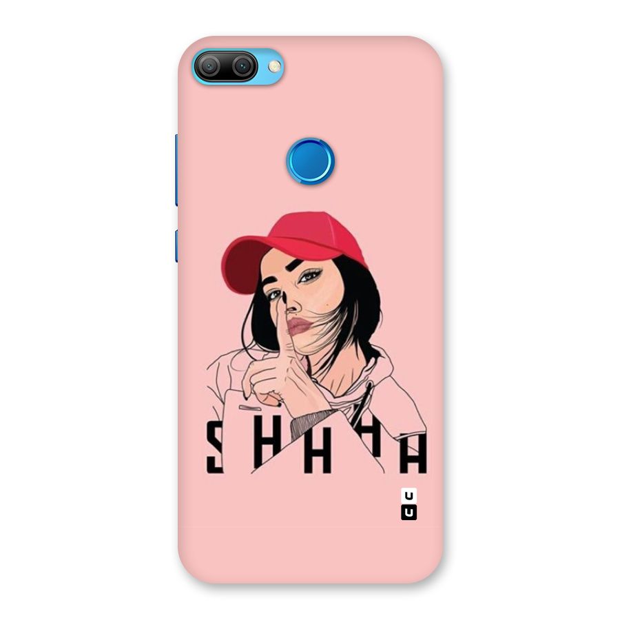 Shhhh Girl Back Case for Honor 9N