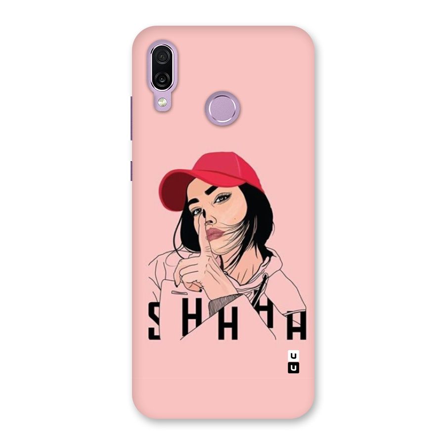 Shhhh Girl Back Case for Honor Play