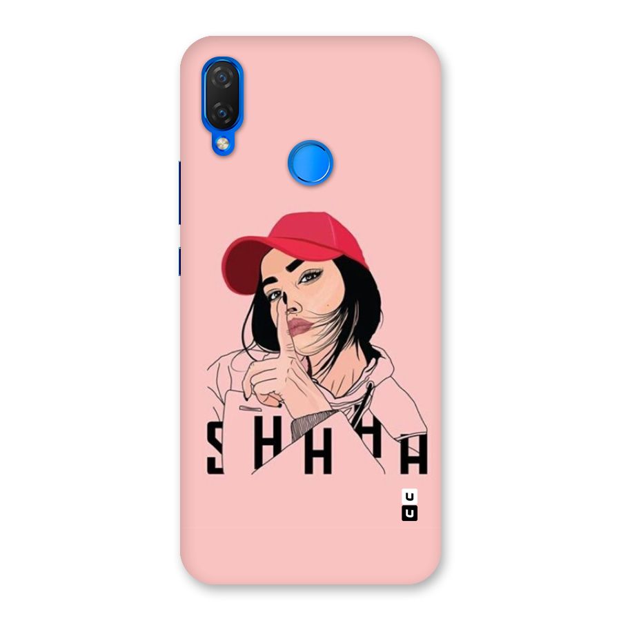 Shhhh Girl Back Case for Huawei P Smart Plus