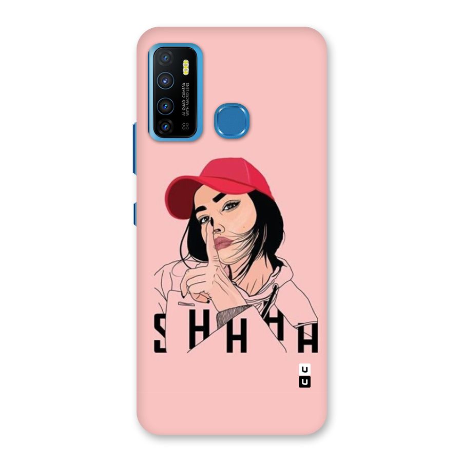 Shhhh Girl Back Case for Infinix Hot 9
