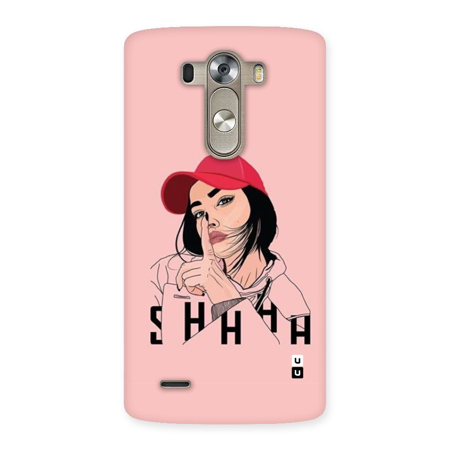 Shhhh Girl Back Case for LG G3