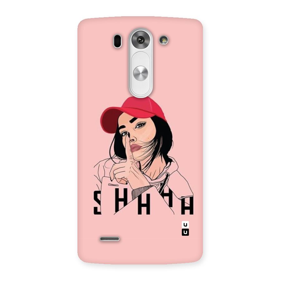 Shhhh Girl Back Case for LG G3 Mini