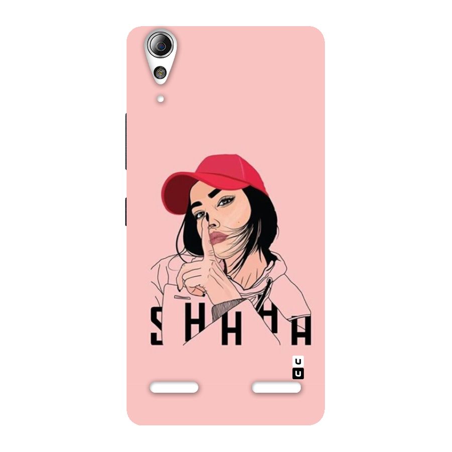 Shhhh Girl Back Case for Lenovo A6000