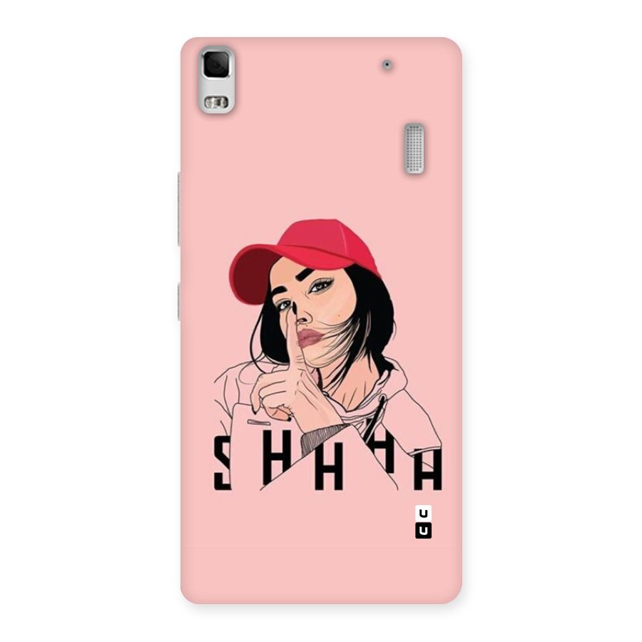 Shhhh Girl Back Case for Lenovo A7000