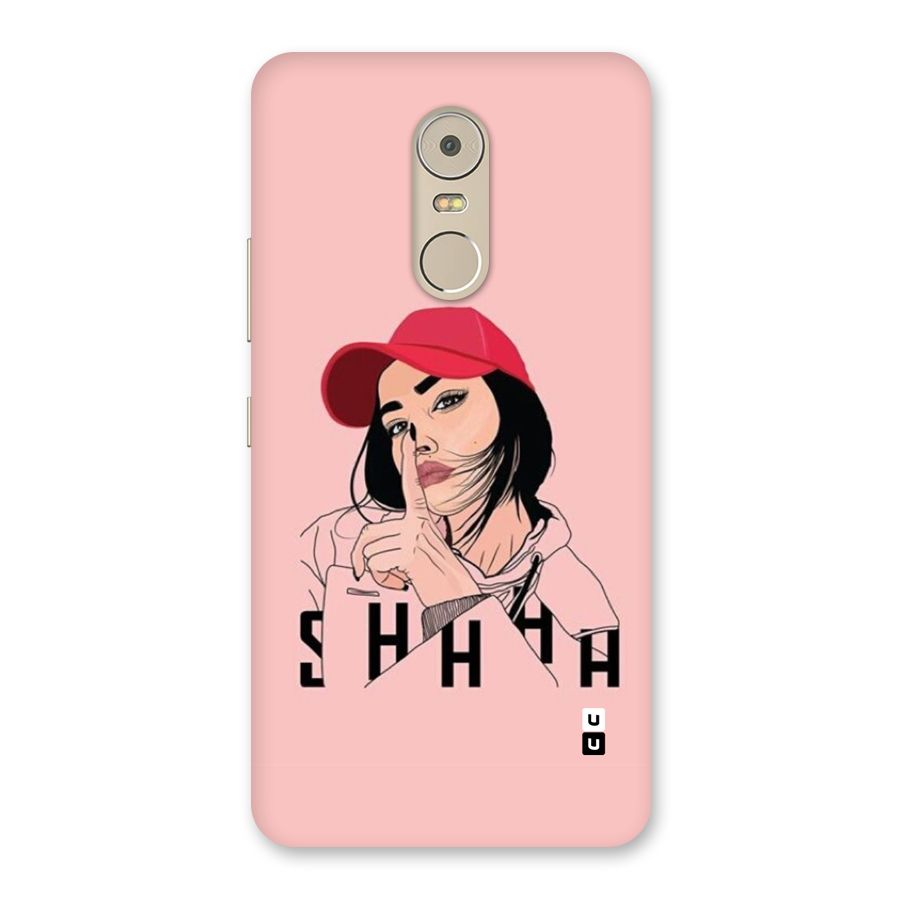 Shhhh Girl Back Case for Lenovo K6 Note