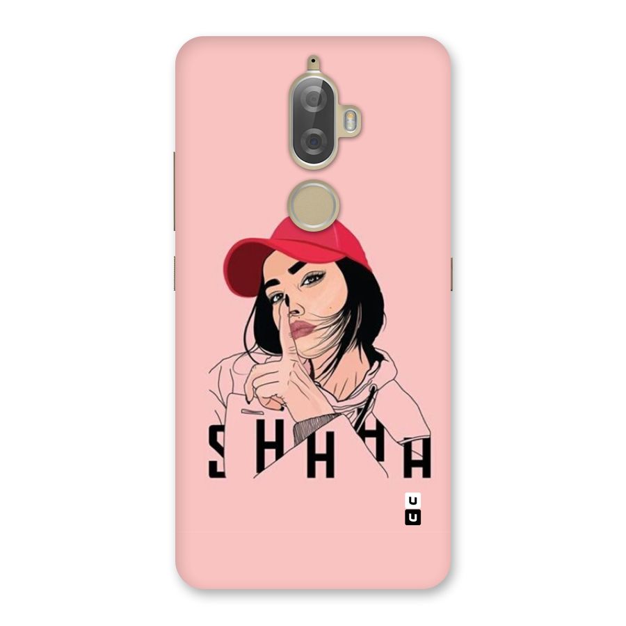 Shhhh Girl Back Case for Lenovo K8 Plus