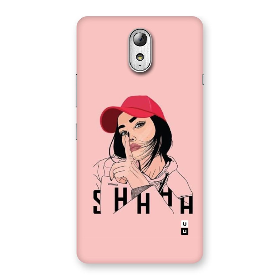 Shhhh Girl Back Case for Lenovo Vibe P1M