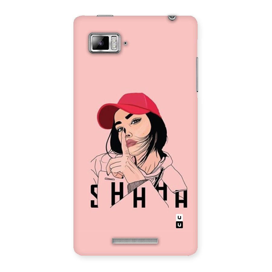 Shhhh Girl Back Case for Lenovo Vibe Z K910