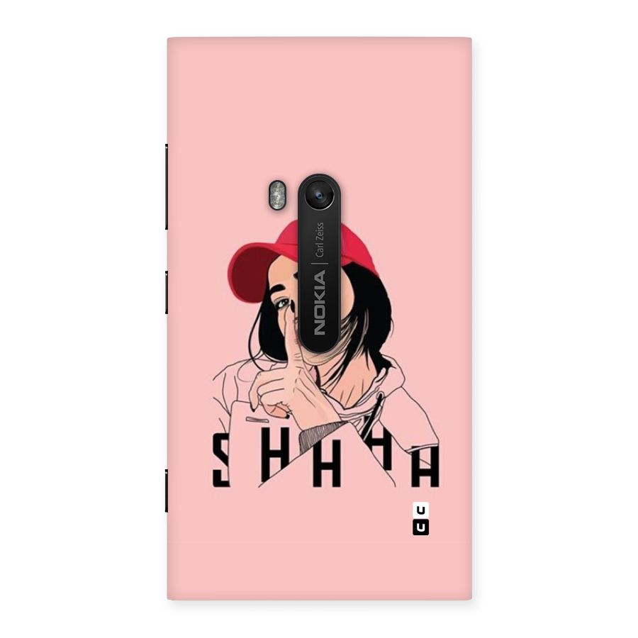 Shhhh Girl Back Case for Lumia 920