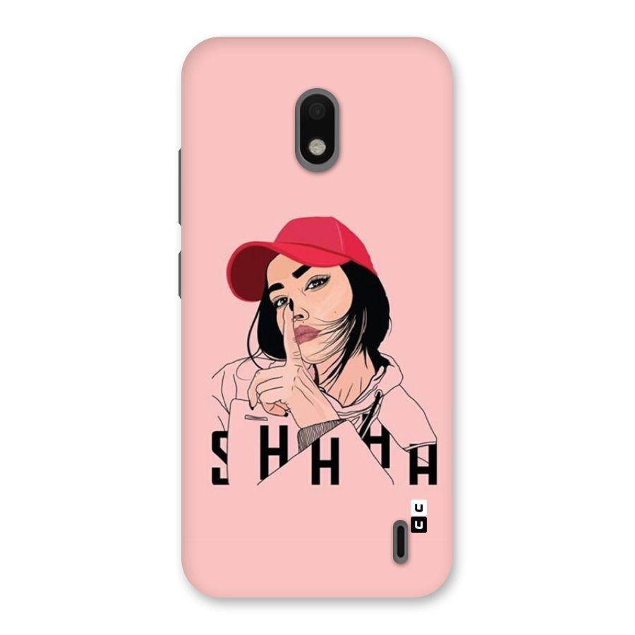 Shhhh Girl Back Case for Nokia 2.2