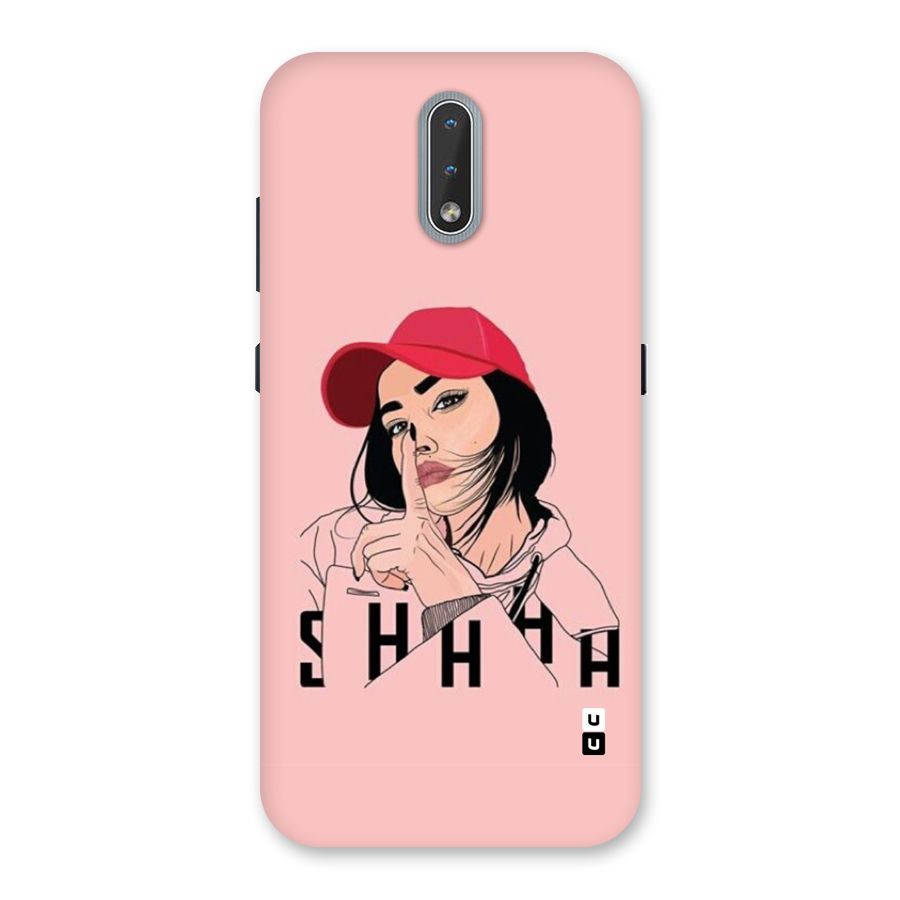 Shhhh Girl Back Case for Nokia 2.3