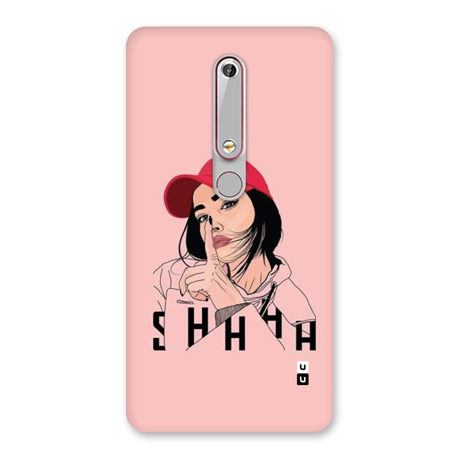 Shhhh Girl Back Case for Nokia 6.1